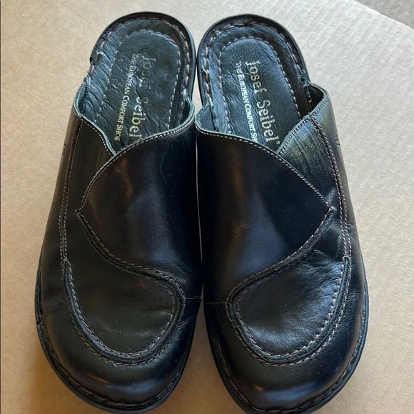 Josef Seibel | Shoes | Josef Seibel Black Leather Loafers  display picture 3